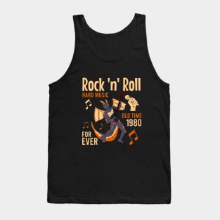 Rock n roll hard music Tank Top